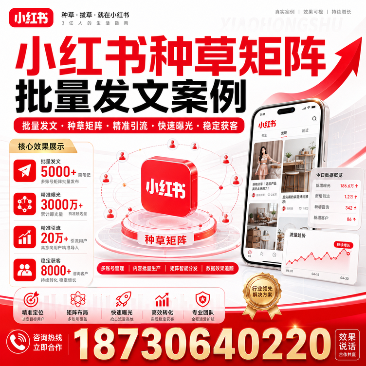 拉萨小红书种草矩阵批量发文案例